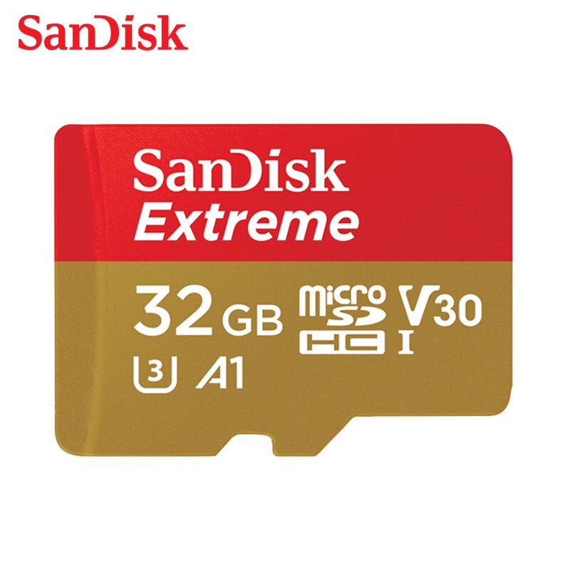 SANDISK Thẻ Nhớ Micro Sd 32gb Tf Uhs-I A2 64gb 128gb 256gb U3 V30 160 Mb / S Class10