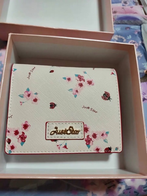 [Mã FAMALLT5 giảm 15% đơn 150k] Ví ngắn Just Star hoạ tiết hoa nhí - MG24 | BigBuy360 - bigbuy360.vn