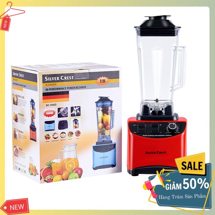 Máy xay sinh tố công nghiệp Silver Crest công suất 3500W