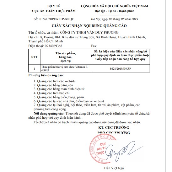 Viên Uống Vitamin E 400IU Nature's Bounty Hộp 30 Viên - 0304531 | Thế Giới Skin Care