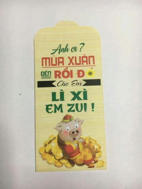 Com bo 100 bao Lì xì tết 2019 ,