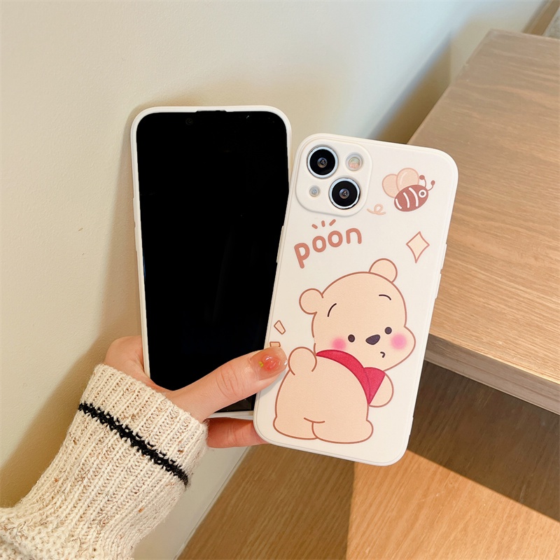 Ốp Lưng Winnie The Pooh Dễ Thương Nhiều Mẫu Mã Cho Điện Thoại Iphone 13 / 12 Pro Max iP11 Xr 7 8 Plus