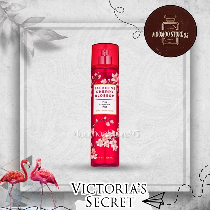 [ Mua ngay ] Mẫu Thử Xịt Thơm Toàn Thân Bath and Body Works Japanese Cherry Blossom 250ml