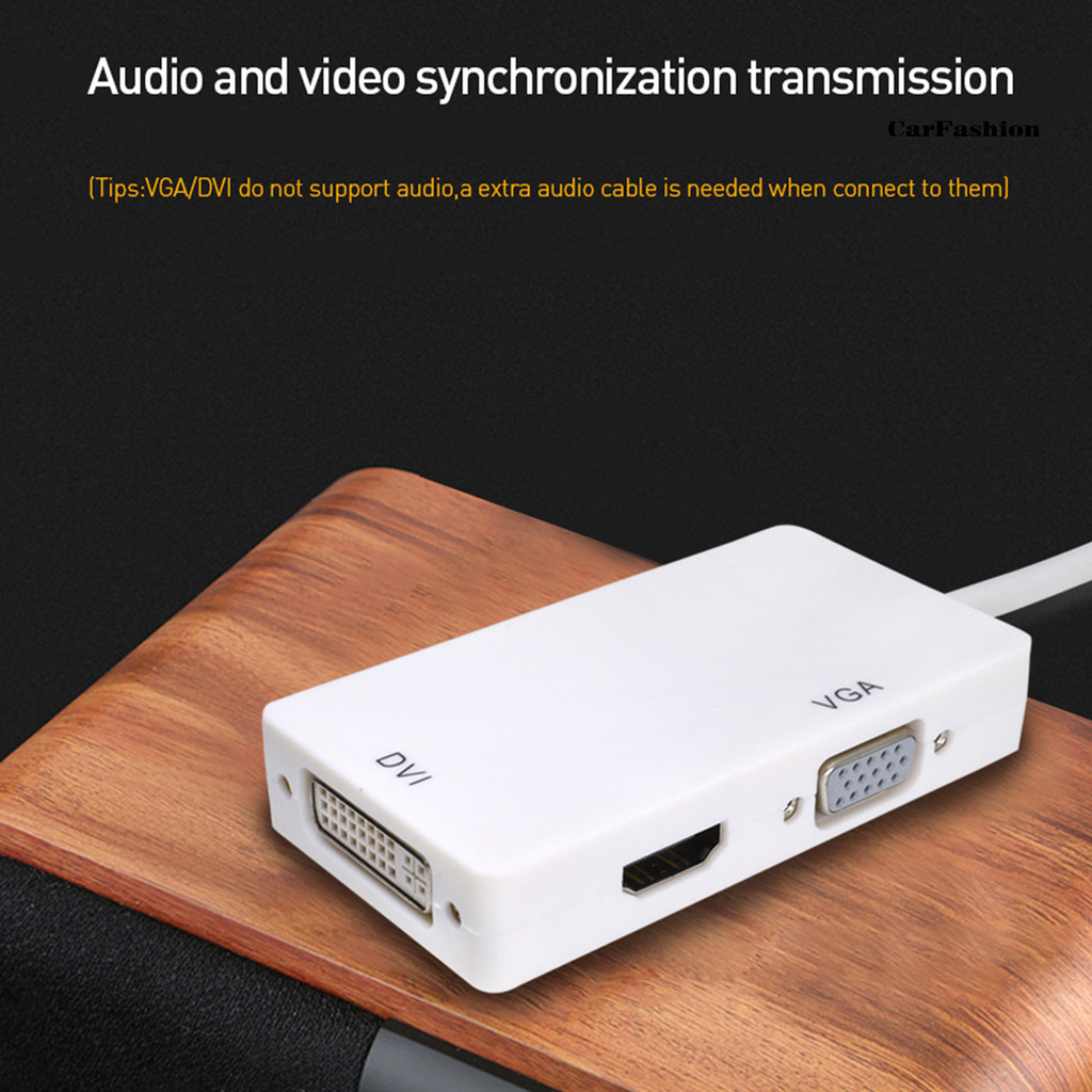 Bộ Chuyển Đổi Hdmi-Compatible 3 Trong 1 Chất Lượng Cao Cho Laptop | BigBuy360 - bigbuy360.vn