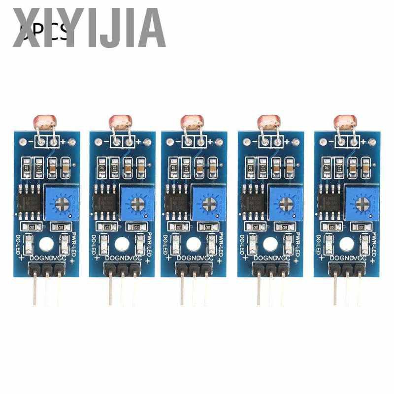 Bộ 5 Cảm Biến Ánh Sáng Kỹ Thuật Số Cho Xe Hơi Robot Arduino