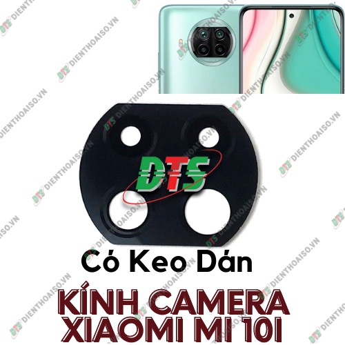 Kính camera xiaomi mi 10i kèm keo dán