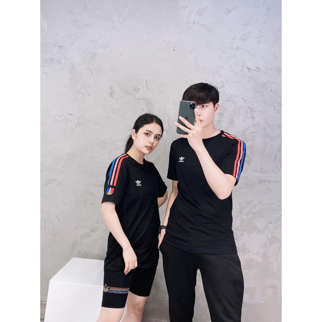 Áo Thun Nam Adidas Áo Phông Nữ Thời Trang Thể Thao Local Brand Cặp Đôi Unisex VNXK Dư Xịn Cotton 100% Cổ Tròn