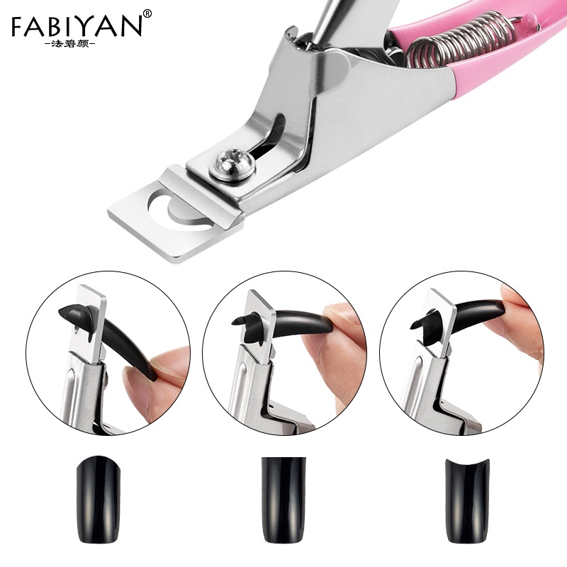 Kìm cắt móng giả FABIYAN bằng thép không gỉ