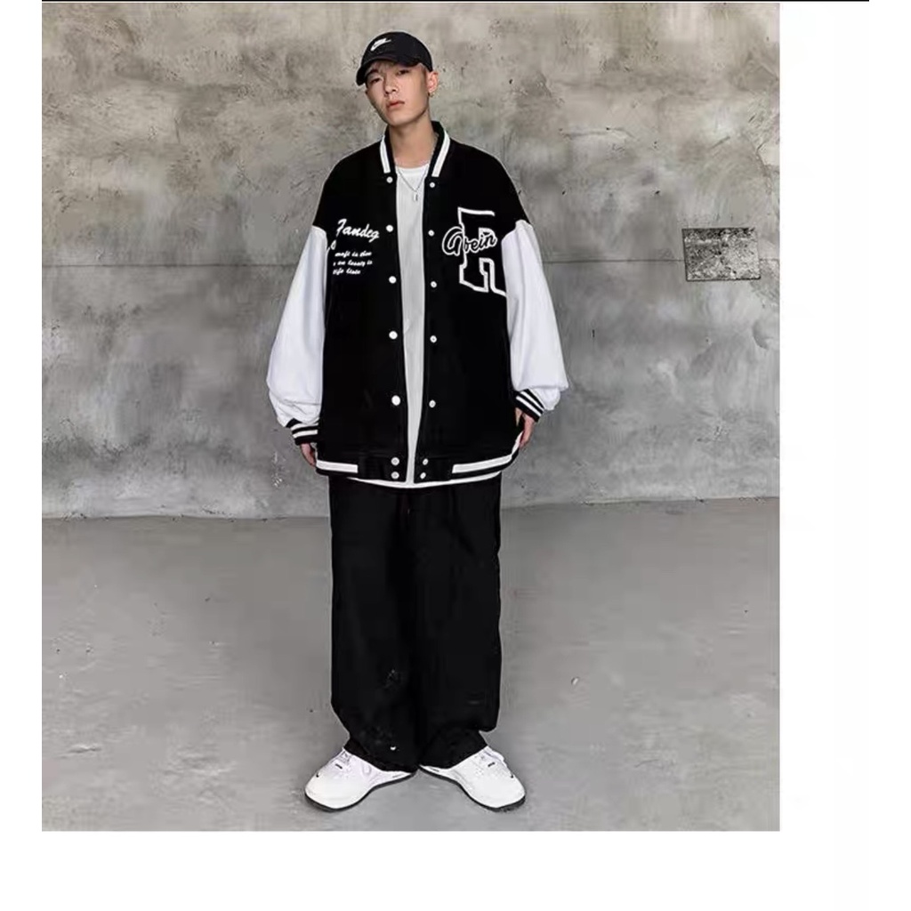ÁO KHOÁC unisex basic NAM FROM RỘNG HÀN QUỐC