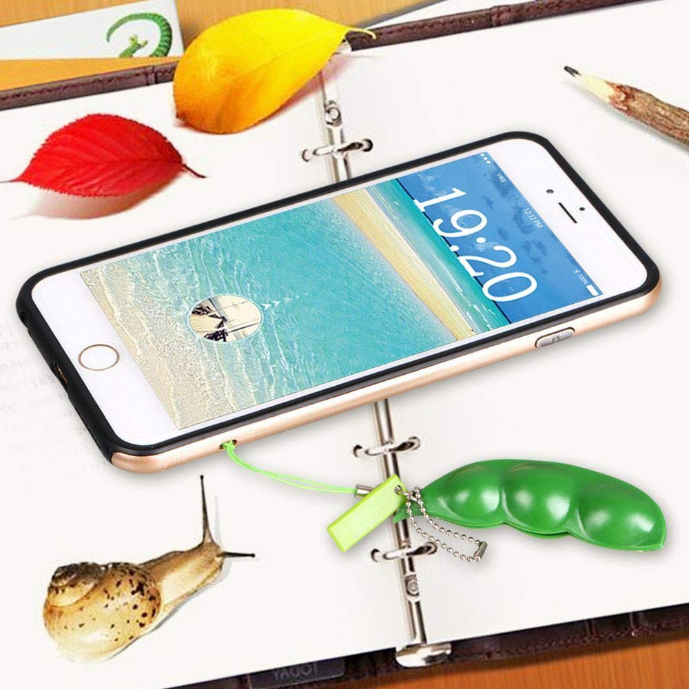 Móc Khóa VikiToys Bóp Tách Hình Hạt Đậu Hà Lan Bằng Nhựa Giảm Stress Căng Thẳng Vui Nhộn Quà Tặng Hot Trend Tiktok