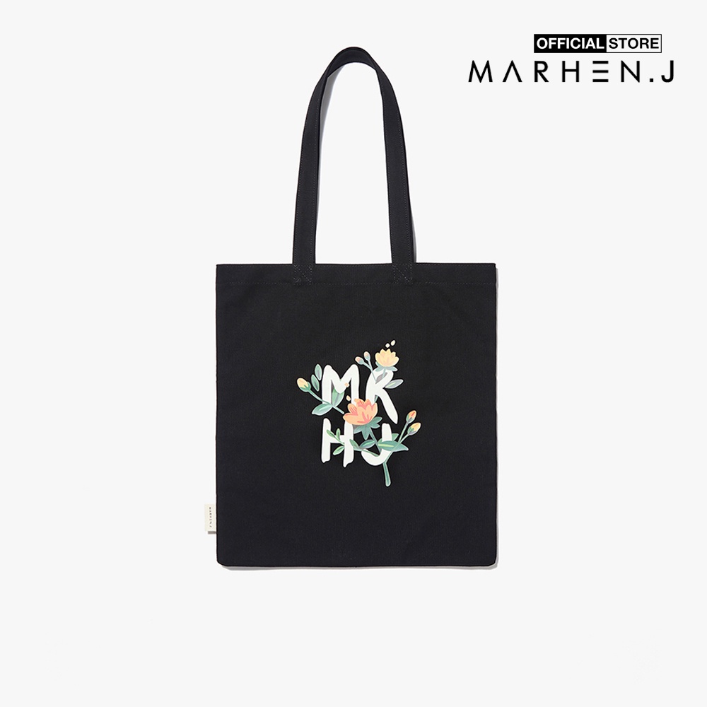 [Mã FAPREBAU giảm 10% đơn từ 1tr] Marhen.J - Túi tote nữ phom vuông Cozy Earth Edition-MJ20ACZYBS-BK