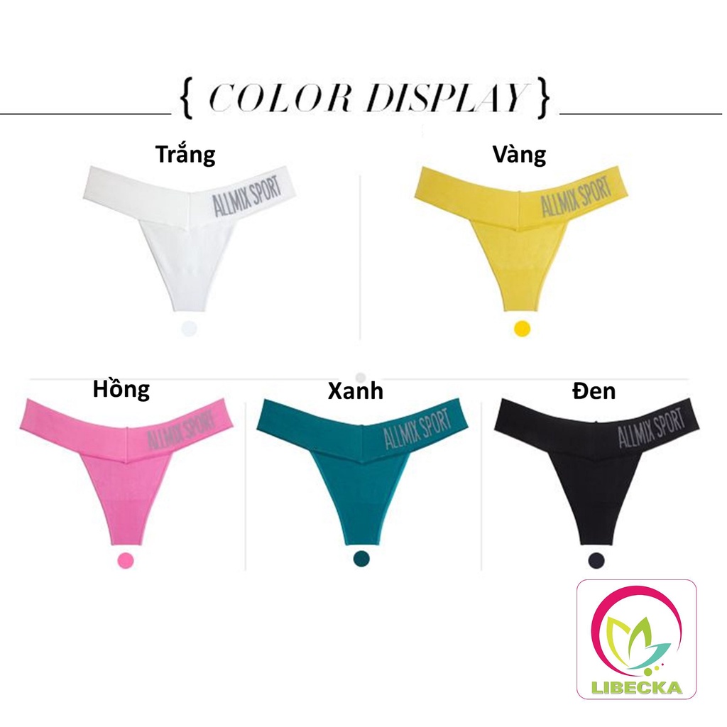 Quần lót nữ lọt khe dáng chữ Y Cotton co giãn bốn chiều cạp to thể thao cao cấp Sexy gợi cảm quyến rũ LIBECKA QLK21 | BigBuy360 - bigbuy360.vn
