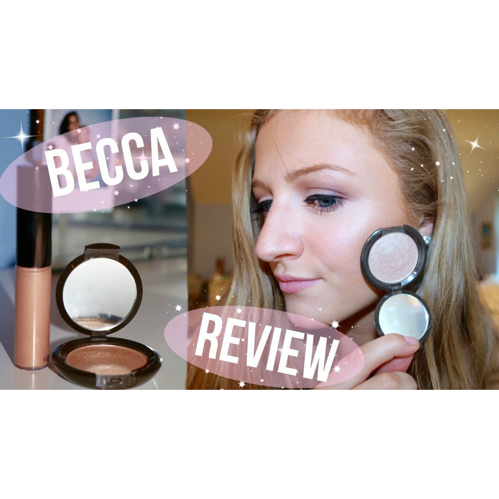 Set mini phấn bắt sáng Becca Glow on the Go màu Opal