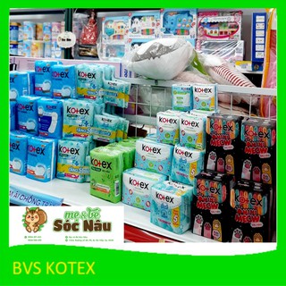 Băng vệ sinh Kotex khô thoáng mặt lưới lụa hoá mới (8 miếng)