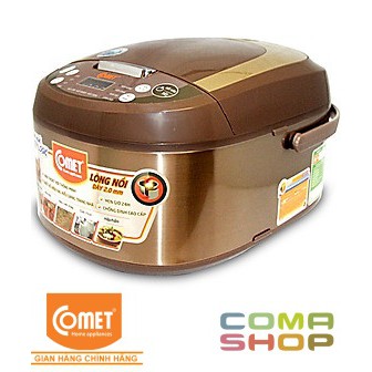 CM8087 - NỒI CƠM ĐIỆN TỬ NẮP GÀI 3D COMET 1.8L (5-6 NGƯỜI ĂN) BẢO HÀNH CHÍNH HÃNG 12 THÁNG | BigBuy360 - bigbuy360.vn