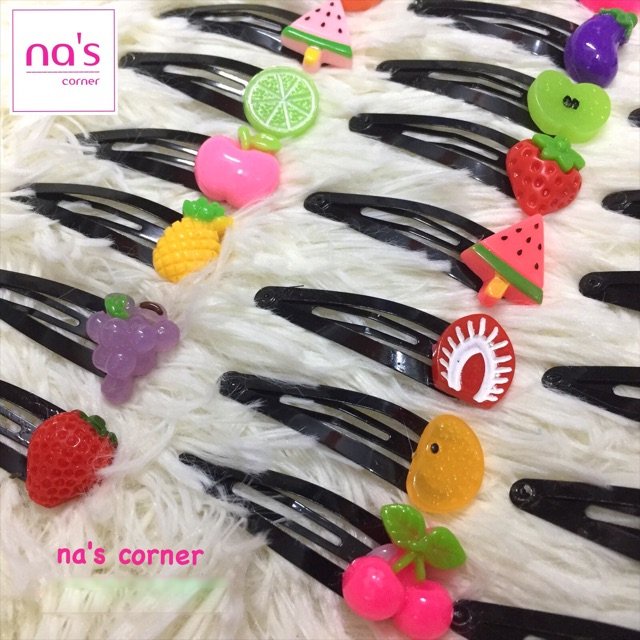 Kẹp tóc mái nhiều mẫu (kẹp bấm)