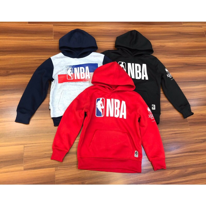 Áo nỉ hoodie bóng rổ NBA bé trai