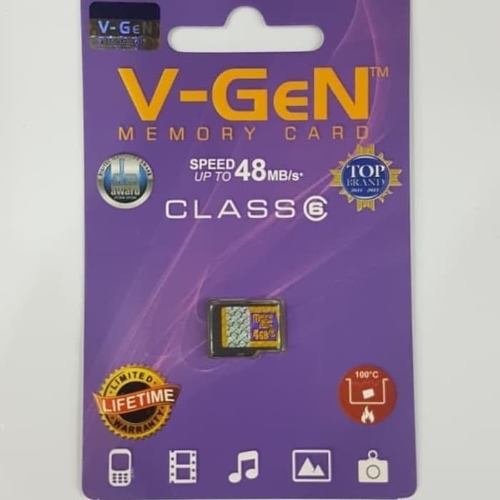 Thẻ Nhớ V-Gen 4gb C6