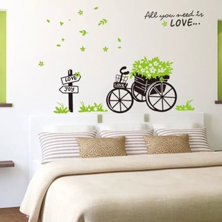 Decal xe đạp tình yêu!!!