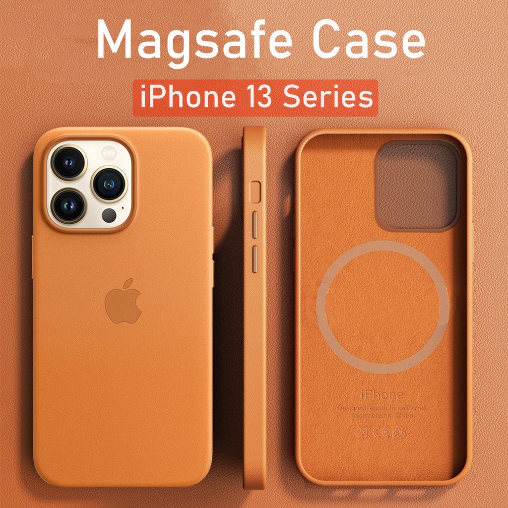 Bao da điện thoại hỗ trợ sạc không dây mới có từ tính không dây cho IPHONE 13 PRO MAX 2021