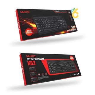 Bàn phím máy tính SANTO K83