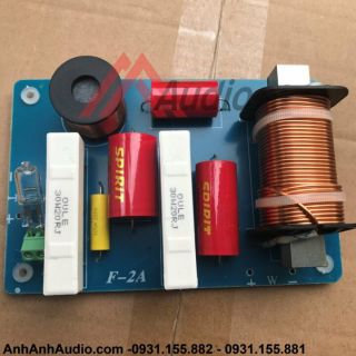 Mạch lọc loa F2A , phân tần 2 loa