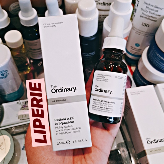 [The Ordinary] Dầu dưỡng retinol chống lão hoá Retinol 0.2% - 0.5% in Squalane