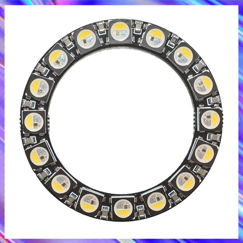 16-bit SK6812 RGBW Round Full Color Ring LEDs With Integrated Drivers Light