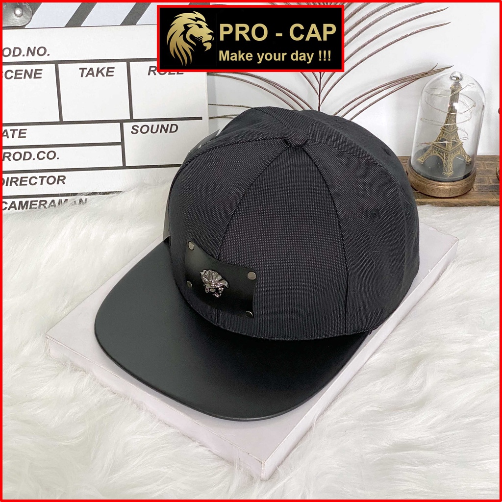 Nón Snapback Ver.sace Cao Cấp- Nón Ngang Hottrend 2022 Chất Vải Cotton Thoáng Mát