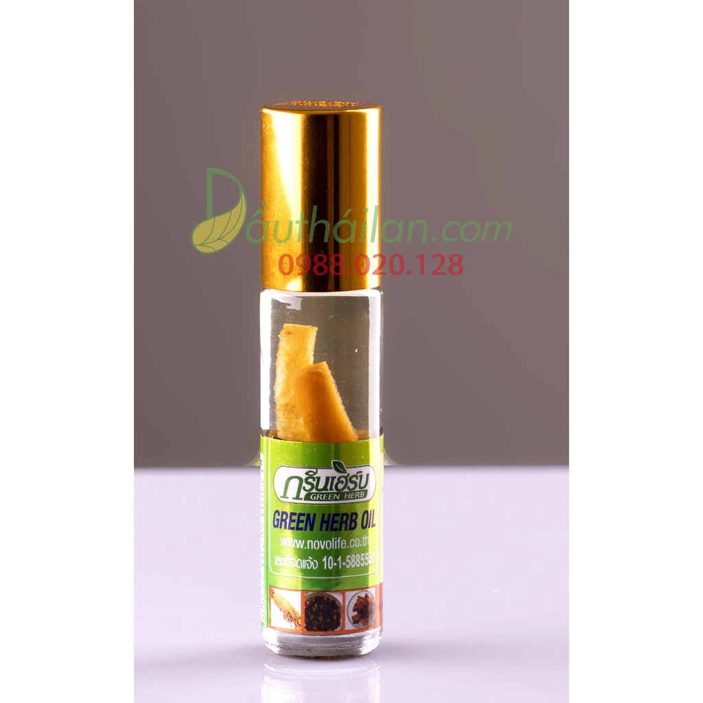 Dầu lăn nhân sâm Thái Lan (Green Herb Oil)