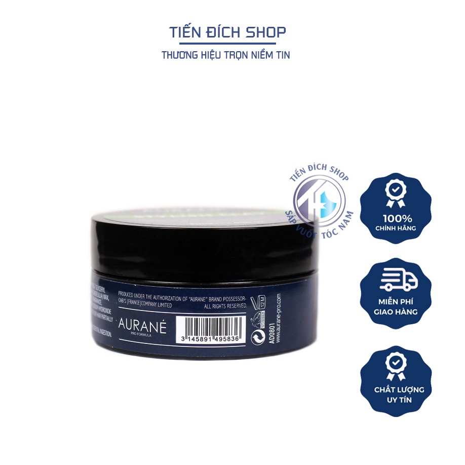 Sáp vuốt tóc nam Aurane Cool Stylish Clay 80ml Pháp - Tiendichshop - Sapvuototcnam