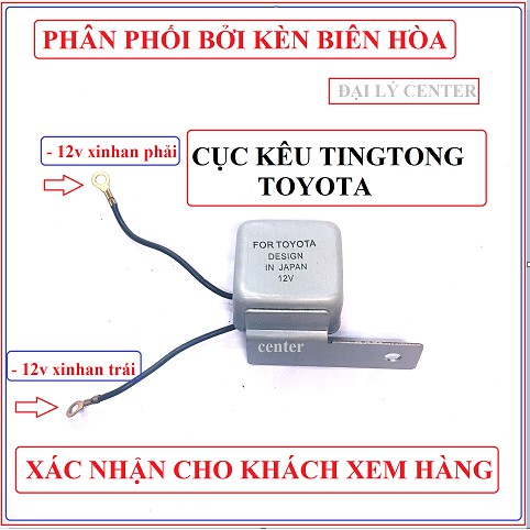 [ Hàng Chuẩn Giá Tốt ] [ Chớp Kêu ] Cục xinhan kêu tingtong toyota bán sỉ