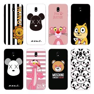 Ốp điện thoại TPU mềm hình gấu sư tử hoạt hình cho Samsung Galaxy J3 J5 J7 Pro / Prime / J730 2017 J530 J330