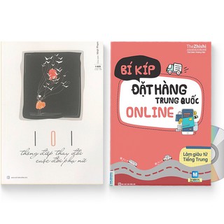 Sách - Combo: Bí Kíp Đặt Hàng Trung Quốc Online + 101 Thông Điệp Thay Đổi Cuộc Đời Phụ Nữ + DVD quà tặng