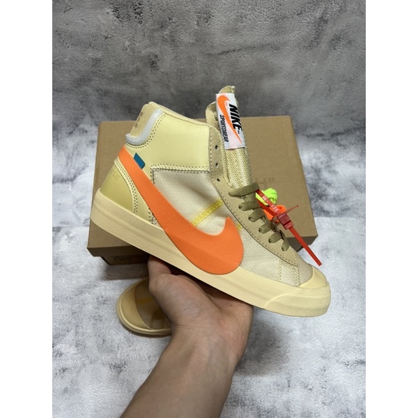 [KELLY SNEAKERS] Giày Blazer Mid Off-White Màu All Hallows Eve Cao Cấp (Ảnh Thật + Hàng Sẵn)