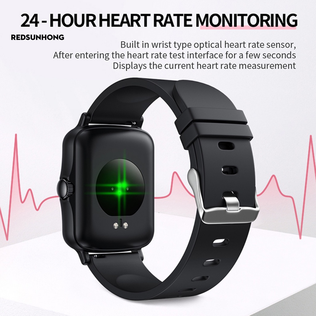 Đồng Hồ Thông Minh Đa Chức Năng Theo Dõi Sức Khoẻ Kiểu Dáng Thể Thao