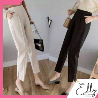 Quần Tây baggy xẻ tà vải tuyết mưa