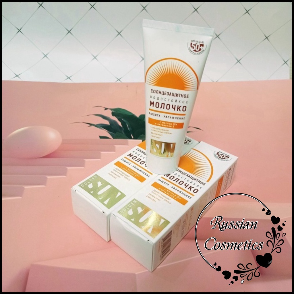 KEM CHỐNG NẮNG TRẮNG DA DÀNH CHO MẶT GOLDEN SUN SPF45+ CỦA NGA