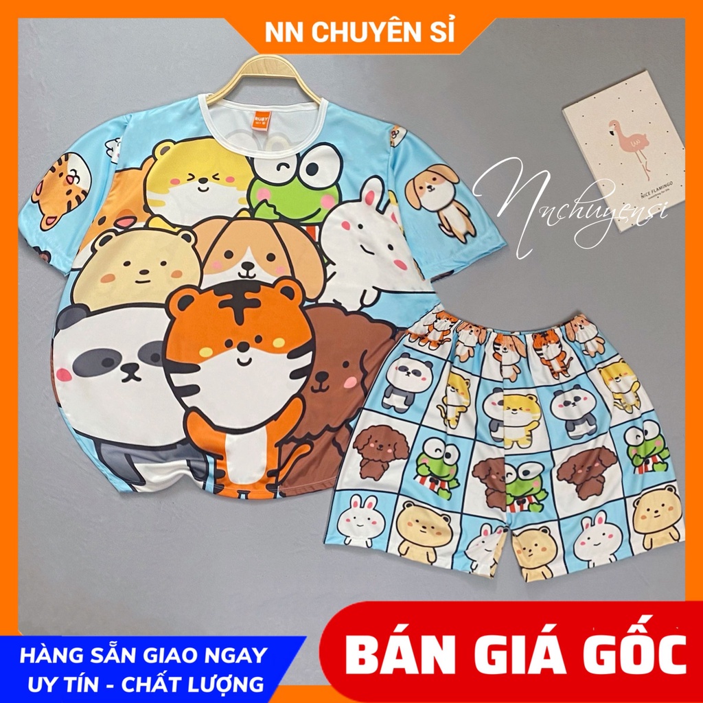 Đồ bộ TẾT 2022 🛑 Đồ bộ bé trai bé gái & người lớn 5kg - 70kg form rộng hoạt hình con cọp con hổ tiger FULL SIZE DBRBD