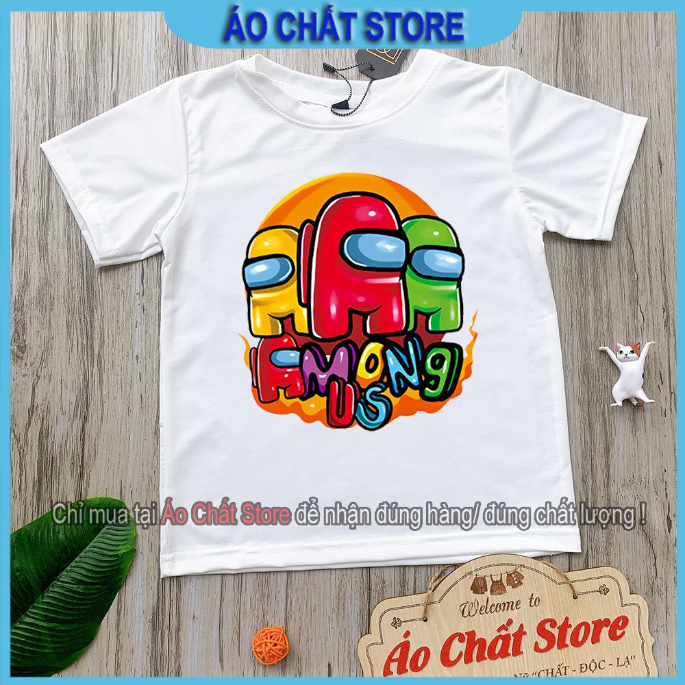 Áo trẻ em Among Us siêu cute | Áo Among US cho bé trai | bé gái AU44 | Áo Chất Store