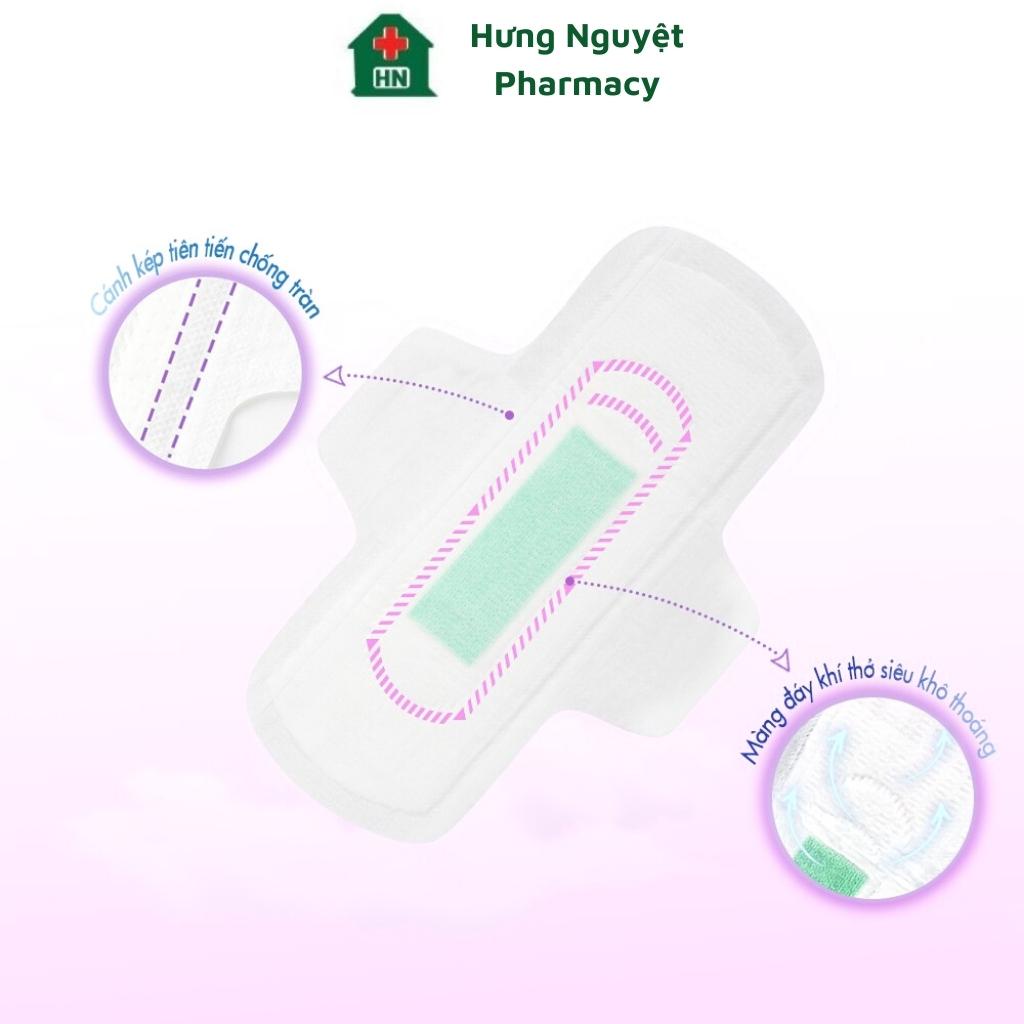Băng vệ sinh thảo dược Doctor Care, BVS ban ngày 24cm siêu khô thoáng cả ngày dài