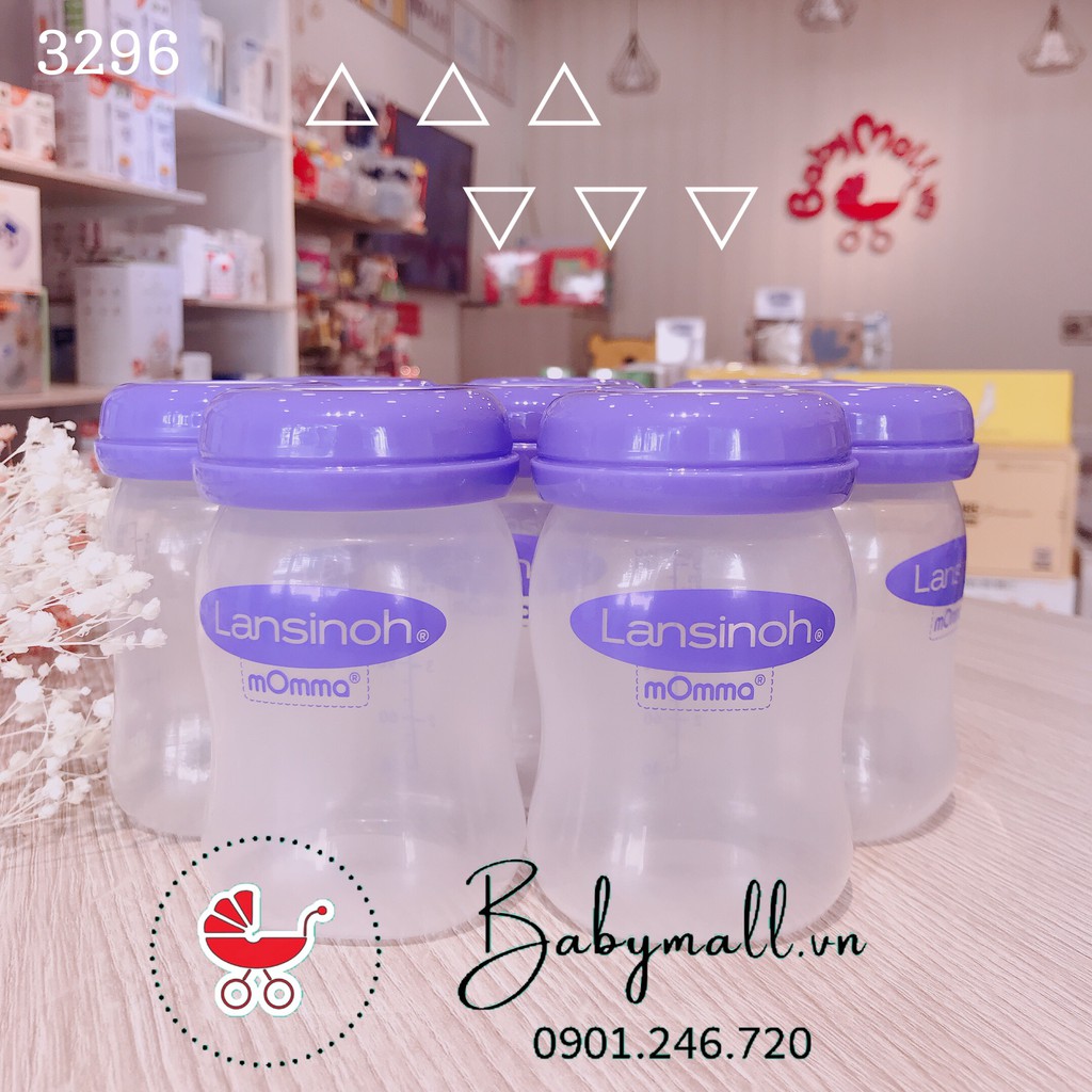 Bình trữ sữa Lansinoh 160ml hàng Mỹ 3296