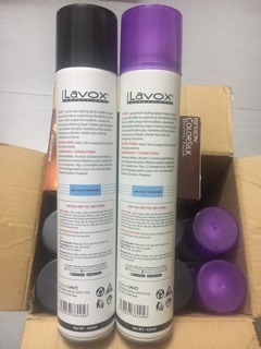 Kẹo xịt tóc Lavox 420ml