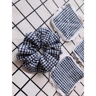 Scrunchies caro đen