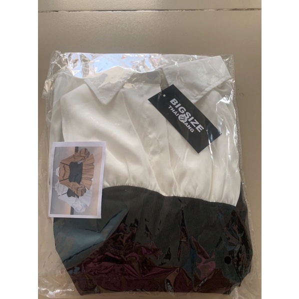 [Shop bigsize nữ] Áo peplum tay phồng bigsize 50-90kg có size