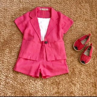 [Ảnh thật] Bộ vest cho bé gái cực ngầu