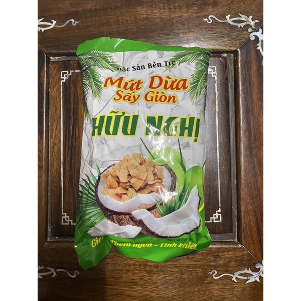 Mứt Dừa Sấy Giòn Hữu Nghị (275g)