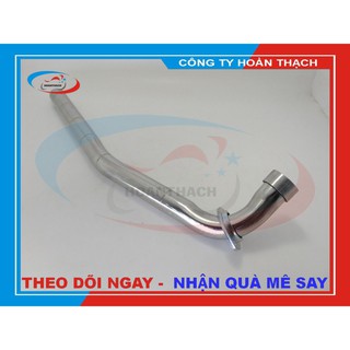 Cổ pô 7 khúc xe máy dream-wave inox