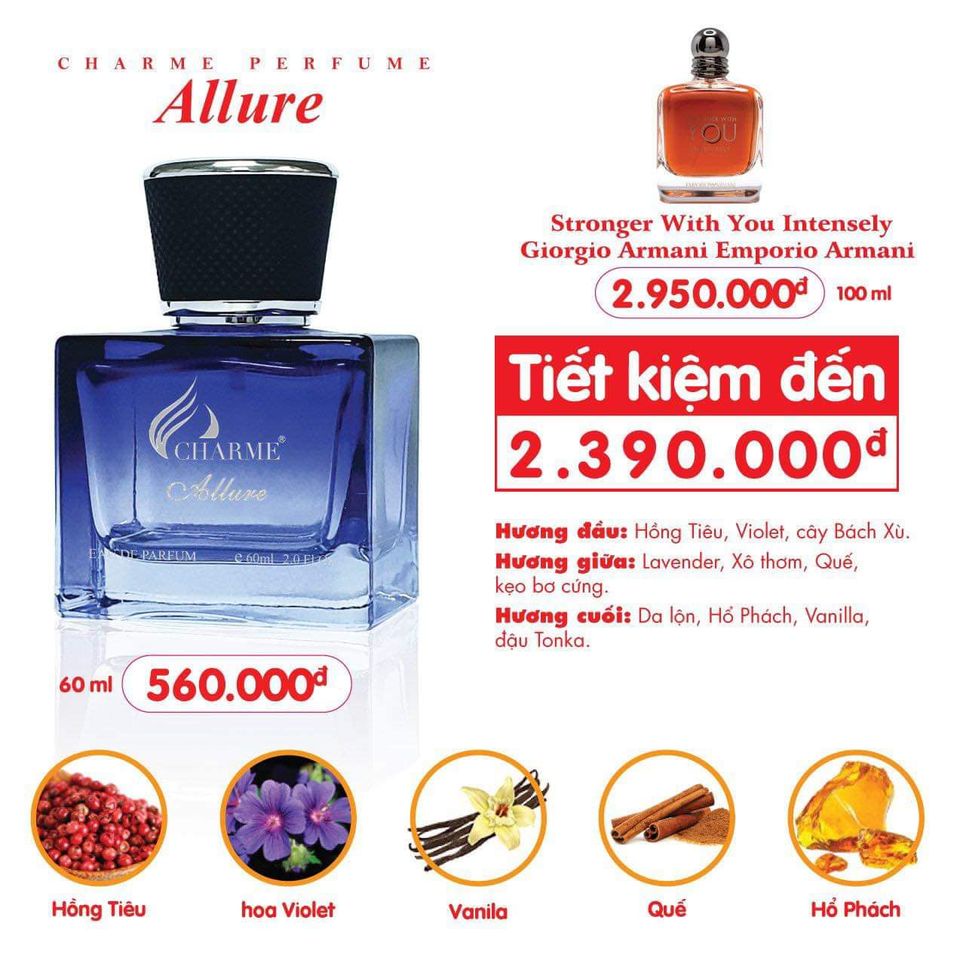 Nước Hoa Nam ALLURE 50ML | Thế Giới Skin Care