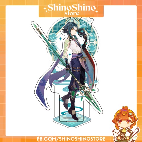 [có sẵn] mô hình standee acrylic Genshin Impact chính hãng từ official shop